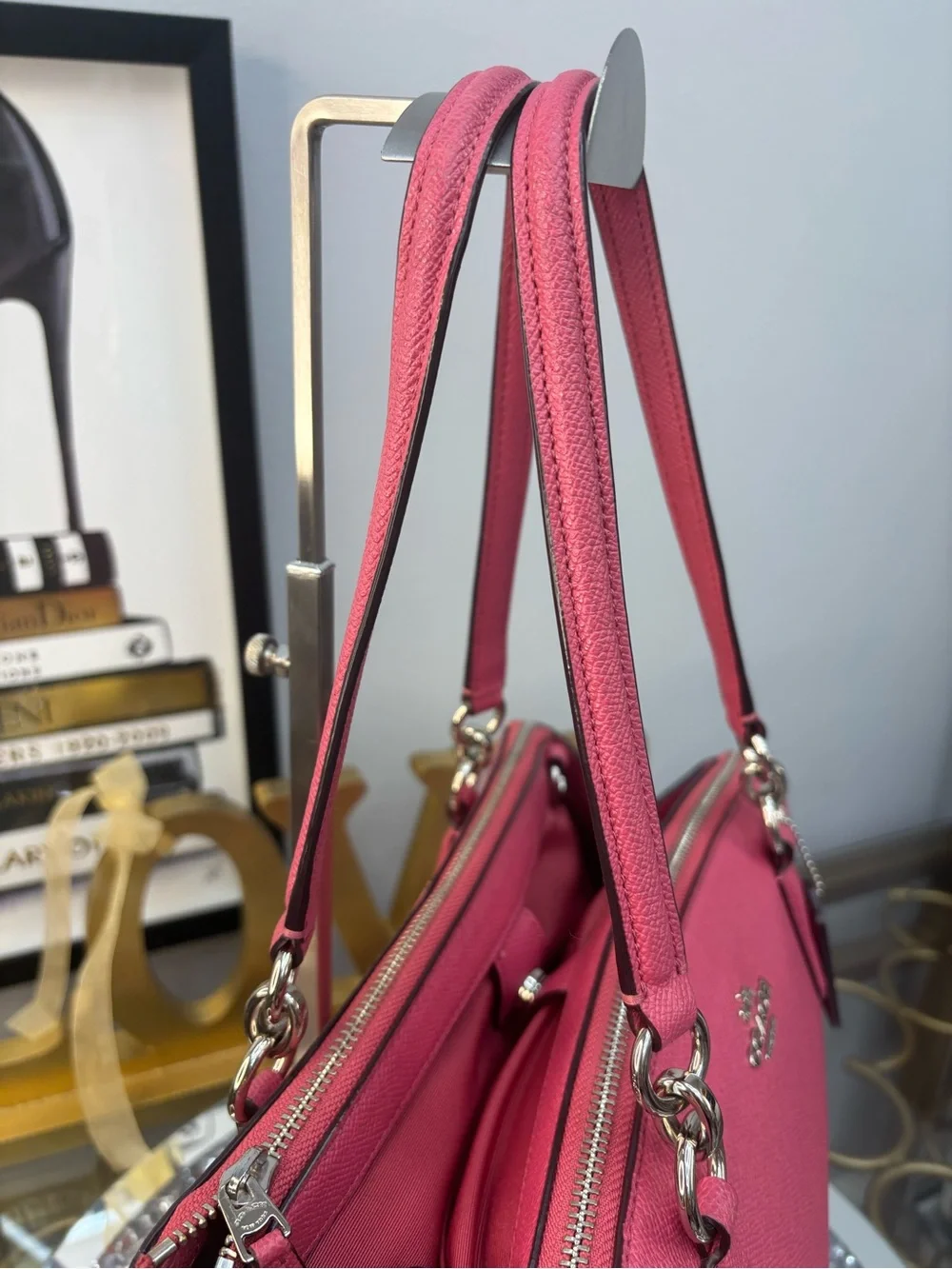 Coach 2016 Christie Carryall in Crossgrain Leather - Picture 8 of 14